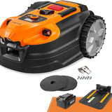 LawnMaster VBRM18AMID4R Mähroboter 800 m², ohne Kabel, WiFi & App