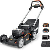 WORX WG749E Akku-Rasenmäher 40V, 46 cm, Radantrieb & Akku-Set