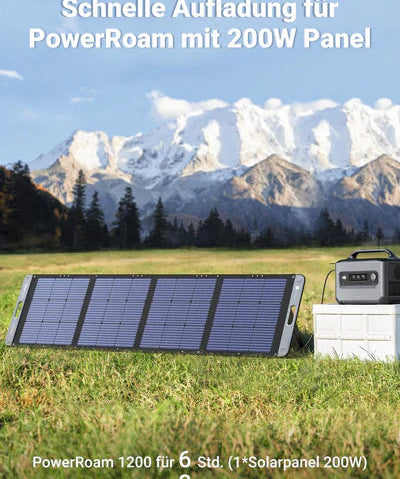 UGREEN Faltbares Solarpanel 200W B-Ware