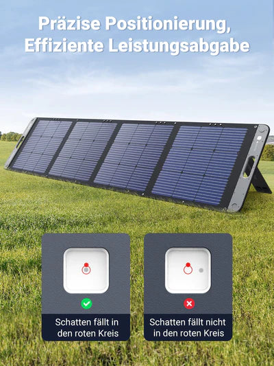 UGREEN Faltbares Solarpanel 200W B-Ware