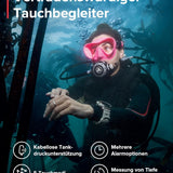 Suunto Ocean AMOLED Tauchcomputer & Multisportuhr: 100m Wasserdicht, GPS, Offline-Karten, 40h