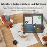 Roborock S8, 6000Pa, Doppelbürste, 3D Hindernisvermeidung, Alexa-kompatibel, Tierhaare