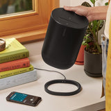 Sonos Move 2: Tragbarer WLAN Bluetooth Speaker, Alexa, 24h Akku
