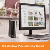 WD Elements Desktop-Speicher 4 TB (Desktop-Speicher USB 3.0-kompatibel, Zusatzspeicher für Fotos, Musik, Videos und alle anderen Dateien, stoßfest) Schwarz