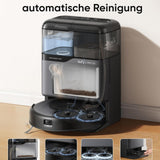 Eufy Omni C20, 7.000Pa, All-in-One-Station, Auto-Entleerung & -Reinigung, 8,5 cm, mit Wischfunktion
