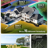 MAMMOTION YUKA Mini 500 Robotic Lawnmower, No Boundary Cable, 4G, Auto Mapping, 500m², 50% Incline