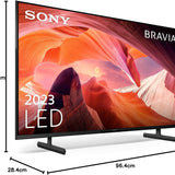 Sony BRAVIA KD-43X80L 4K HDR LED Smart TV Google TV Alexa