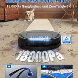 ECOVACS T80 Omni, 18,000Pa, OZMO Mop, Selbstreinigung, ZeroTangle 3.0, 40-75°C Wäsche
