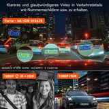 VANTRUE N4 Pro 3-Kanal 4K HDR Dashcam – STARVIS 2, WiFi, GPS, Parküberwachung