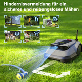 ECOVACS GOAT G1-800 Mähroboter 800 m², ohne Kabel, GPS & Hindernisvermeidung