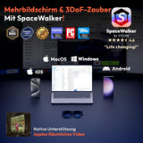 VITURE Pro XR/AR Brille: Immersives 135-Zoll 120Hz Display, Harman Audio, Elektrochrom