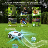 ANTHBOT Genie Mähroboter ohne Begrenzungskabel 3600 m², Full Band RTK + 4-Augen-Vision Roboter-Rasenmäher, 30+ Mehrzonen-Management, KI-Intelligente Hindernisvermeidung & Rasenpflege - Genie 3000