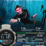 Suunto Ocean AMOLED Tauchcomputer & Multisportuhr: 100m Wasserdicht, GPS, Offline-Karten, 40h