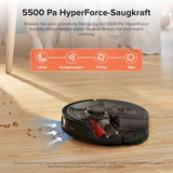 Roborock Q8 Max+, 5500Pa, DuoRoller, 2.5L Staubbeutel, 350ml Wassertank, LiDAR Navigation