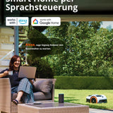 Navimow i105E Mähroboter 500 m², RTK+Vision, Igelschutz & KI