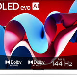 LG OLED evo C4 42 Zoll 4K Smart TV α9 Gen7 AI webOS 24