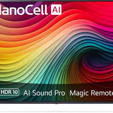 LG 50NANO81T6A NanoCell 4K Smart TV mit α5 Gen7 AI-Prozessor
