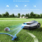 ECOVACS Goat A1600 RTK Mähroboter, 1600m², 330mm Schnitt, LiDAR RTK+Vision, 50% Steigung, Ohne Kabel