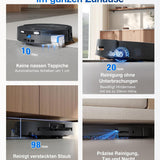 ECOVACS T80 Omni, 18,000Pa, OZMO Mop, Selbstreinigung, ZeroTangle 3.0, 40-75°C Wäsche