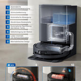 ECOVACS T80 Omni, 18,000Pa, OZMO Mop, Selbstreinigung, ZeroTangle 3.0, 40-75°C Wäsche