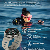 Suunto Ocean AMOLED Tauchcomputer & Multisportuhr: 100m Wasserdicht, GPS, Offline-Karten, 40h