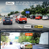 VANTRUE N4 Pro 3-Kanal 4K HDR Dashcam – STARVIS 2, WiFi, GPS, Parküberwachung