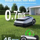 ECOVACS Goat A1600 RTK Mähroboter, 1600m², 330mm Schnitt, LiDAR RTK+Vision, 50% Steigung, Ohne Kabel