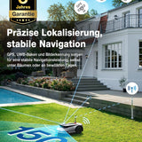 ECOVACS GOAT G1-800 Mähroboter 800 m², ohne Kabel, GPS & Hindernisvermeidung