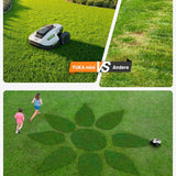 MAMMOTION YUKA Mini 500 Robotic Lawnmower, No Boundary Cable, 4G, Auto Mapping, 500m², 50% Incline