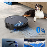 ECOVACS X9 PRO Omni, 16.600Pa, OZMO Roller, ZeroTangle 3.0, Heißwasser-Wischung, TruEdge 2.0, YIKO-GPT