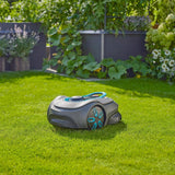 Gardena SILENO Free 1100 m² kabelloser Mähroboter, App & LONA