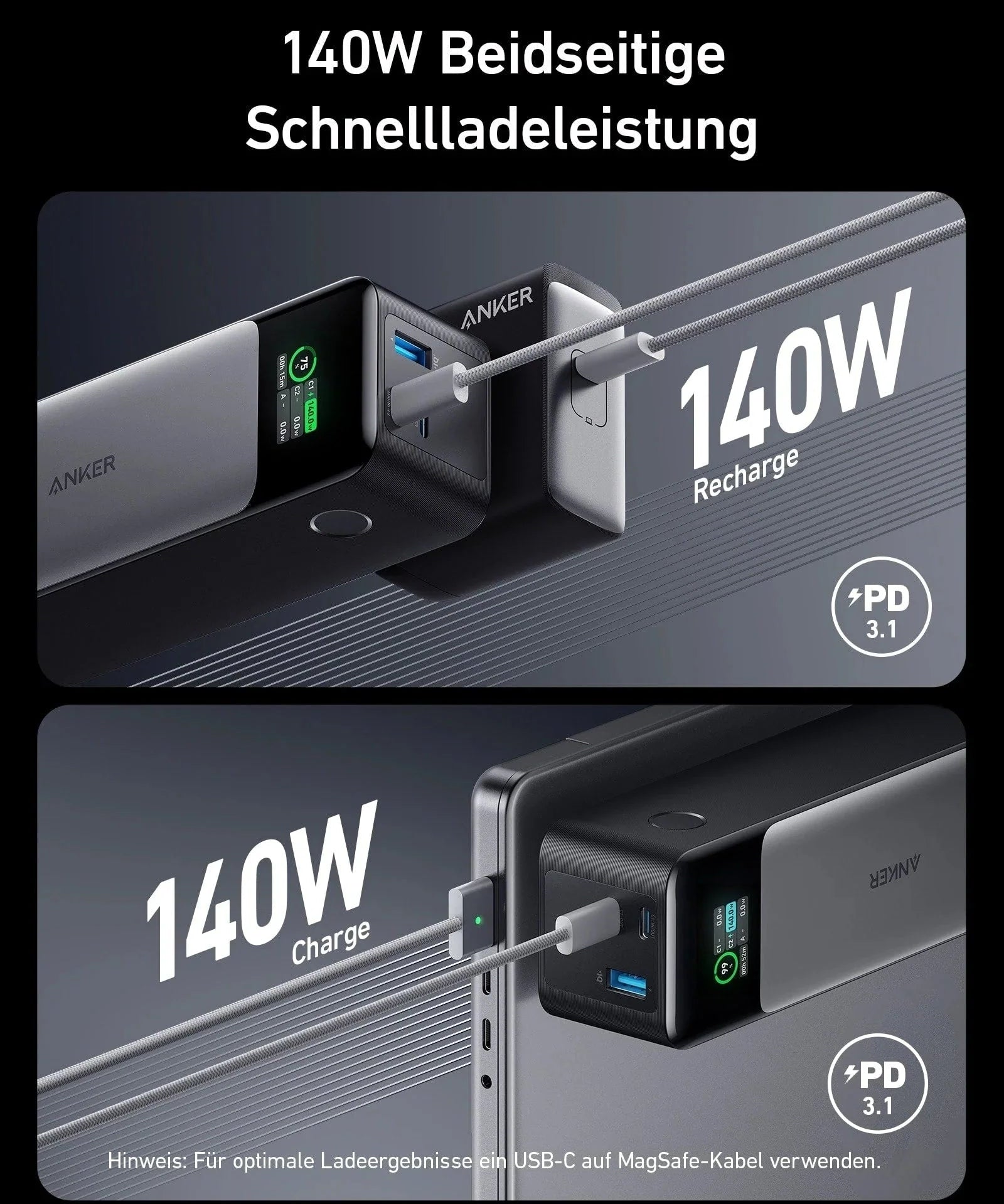 ANKER 737 PowerBank 140W