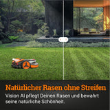 WORX Vision S250 Mähroboter 250 m² ohne Kabel, KI & Igelschutz