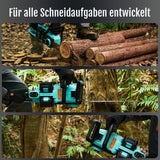 YARDCARE 16" bürstenlose Akku-Kettensäge